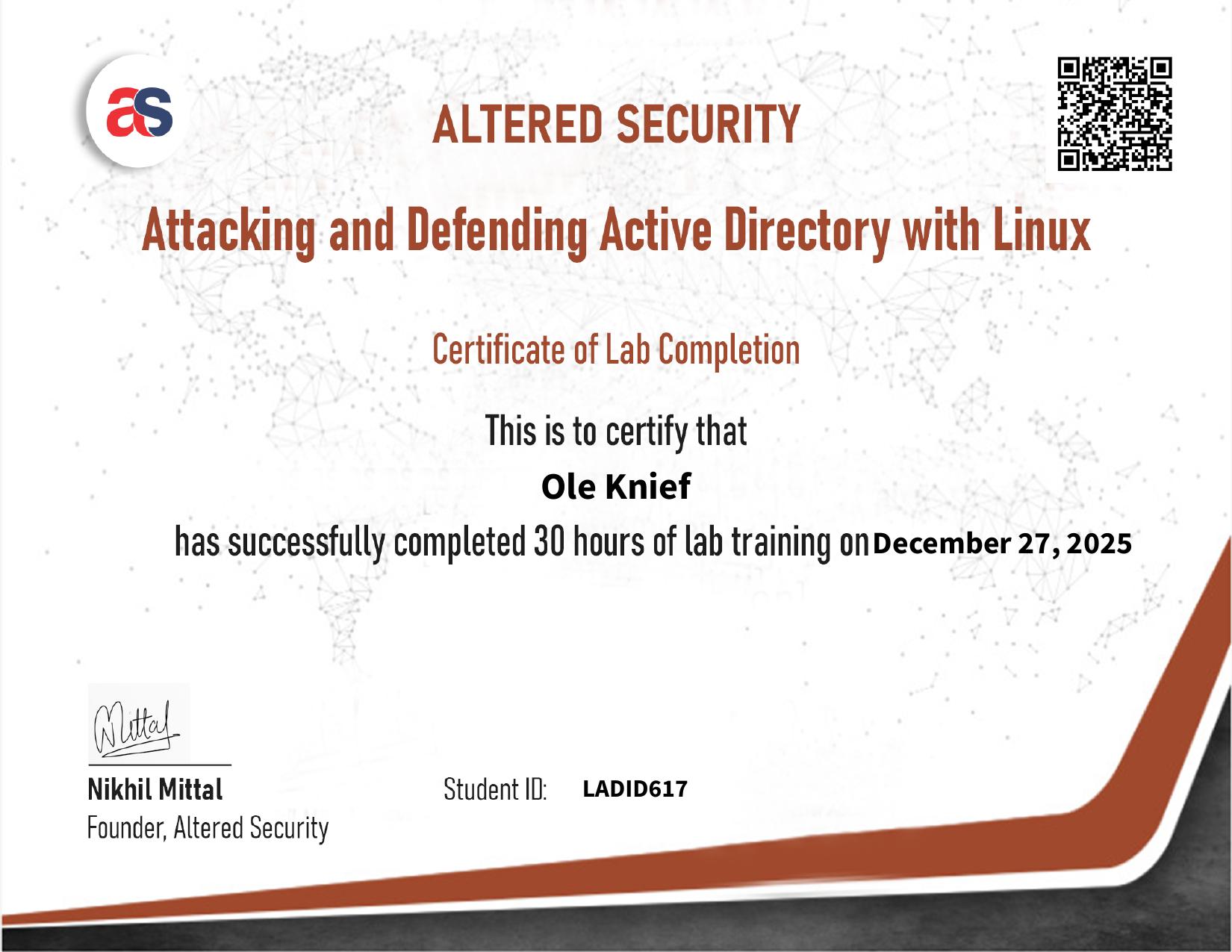 Attacking Active Directory with Linux